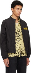 Maison Margiela Black Vintage-Style Sportswear Jacket