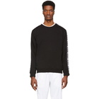 McQ Alexander McQueen Black Tape Big Sweatshirt