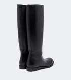 Acne Studios Leather knee-high boots