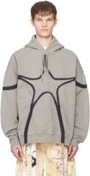 Collina Strada Gray Star Hoodie