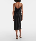 Galvan Ischia satin camisole