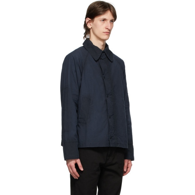 Barbour Navy Engineered Garments Edition Washed Graham Jacket Barbour