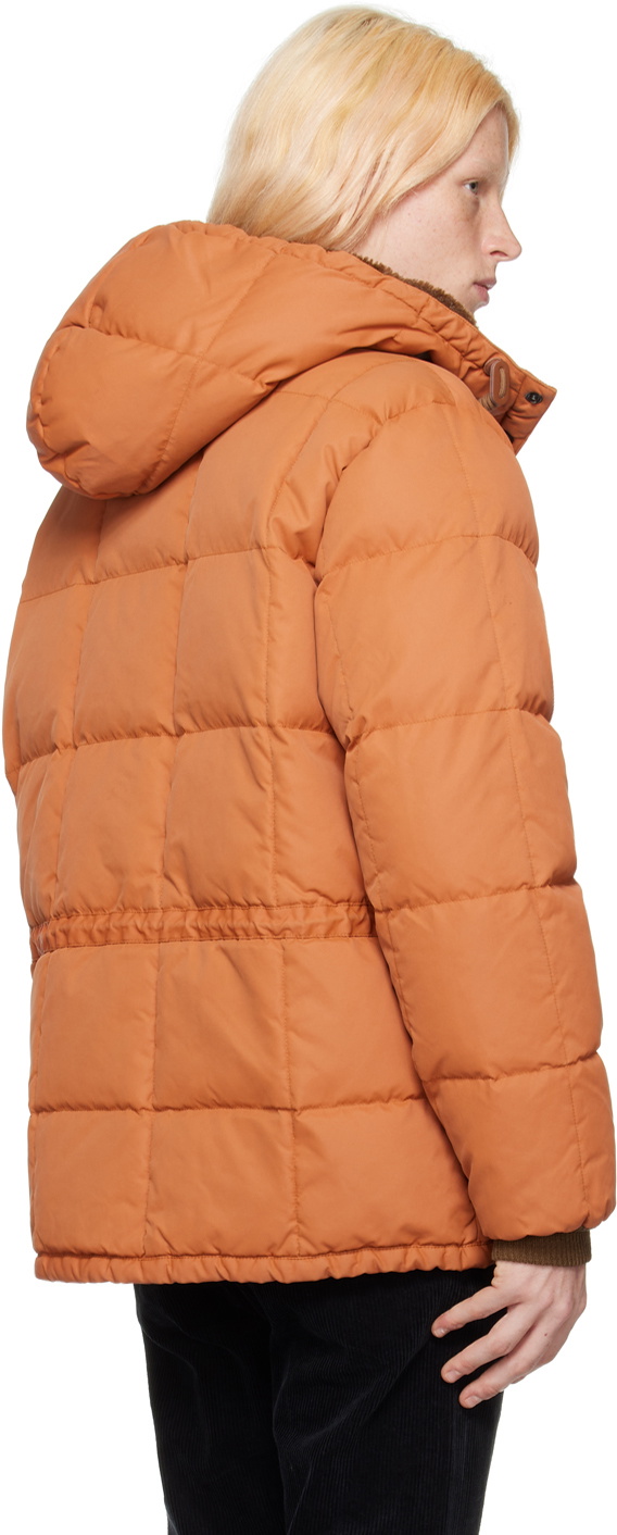 RRL Orange Quilted Jacket RRL