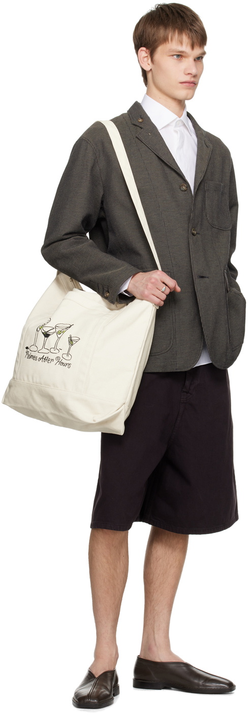 Palmes Off-White Martini XL Tote