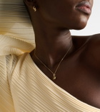 Stone and Strand Kensington 14kt gold necklace with peridot