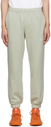 adidas x Humanrace by Pharrell Williams SSENSE Exclusive Green Humanrace Basic Lounge Pants