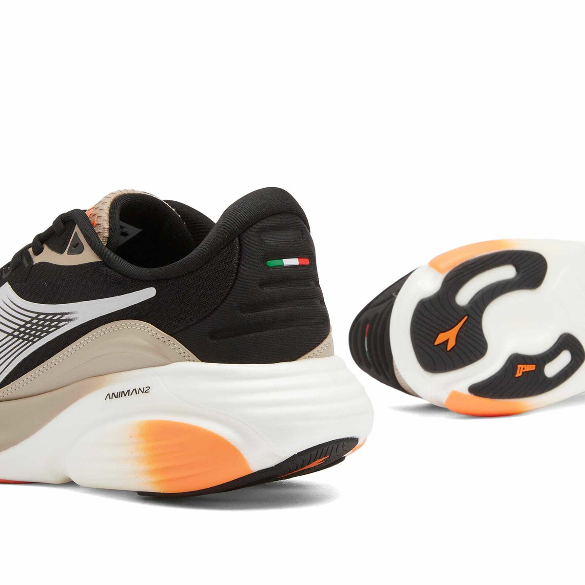 Diadora Atomo Star - Made in Italy Sneaker in Black/White