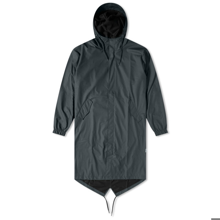 Photo: Rains Fishtail Parka Jacket in Slate