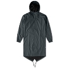 Rains Fishtail Parka Jacket in Slate