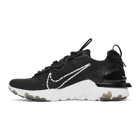 Nike Black and White React Vision Sneakers