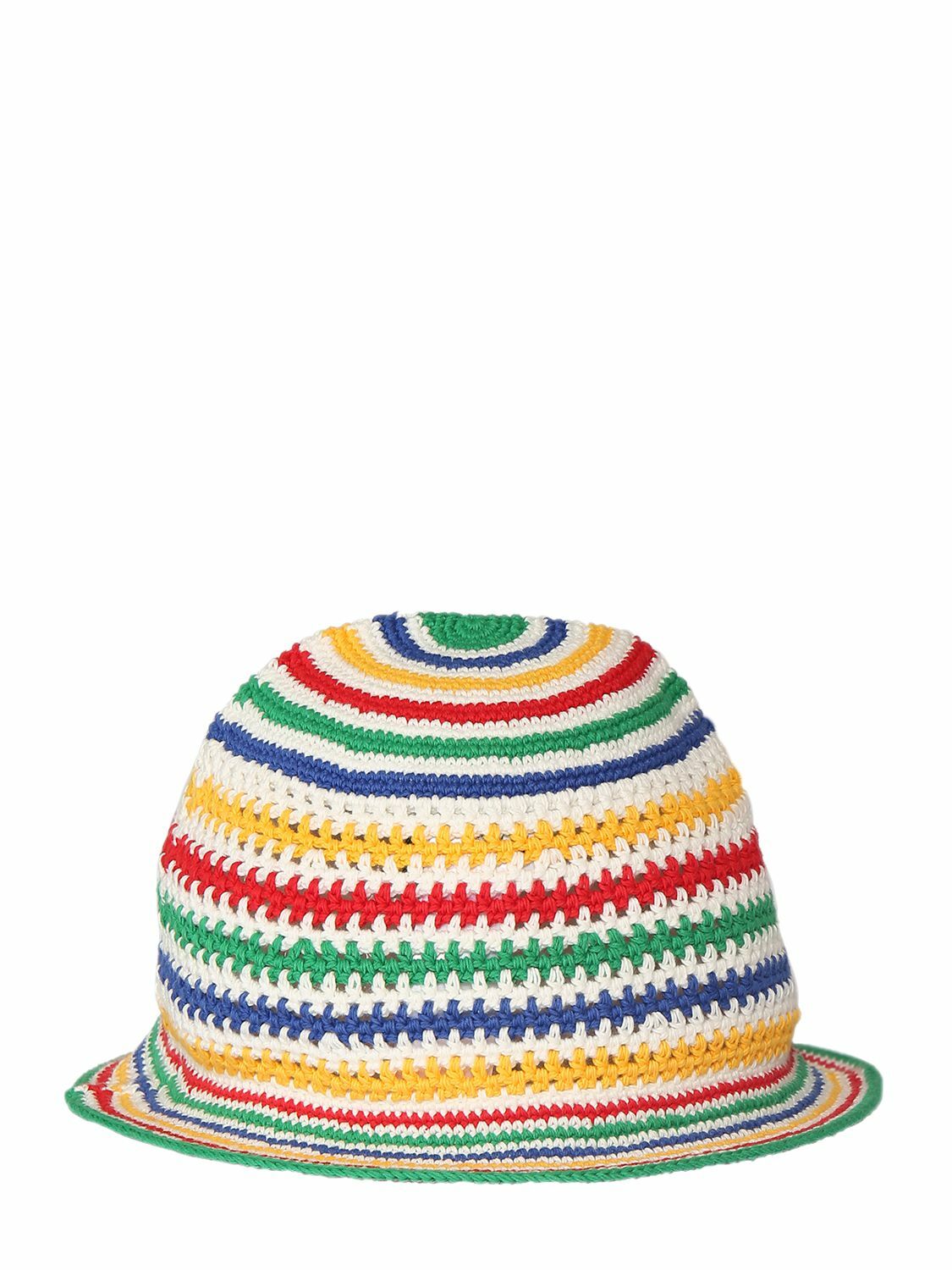 Casablanca STRIPED CROCHET HAT カサブランカ Stripe Crochet Hat | Casablanca Paris