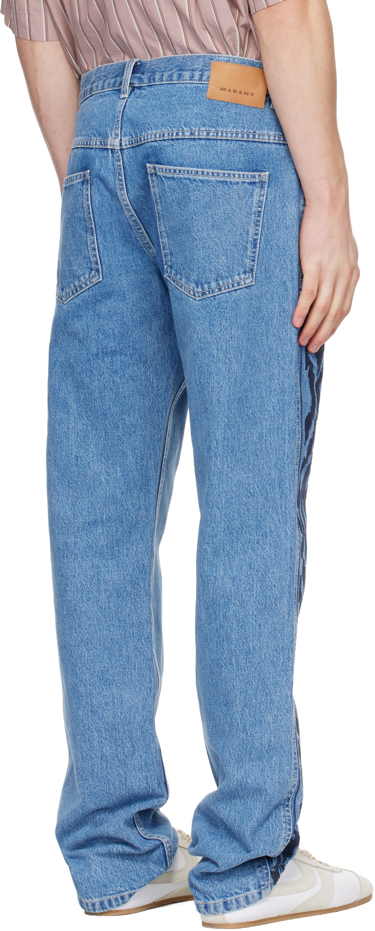 Isabel Marant Blue Lewys Jeans