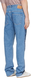 Isabel Marant Blue Lewys Jeans