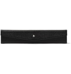 Montblanc - Sartorial Cross-Grain Leather Pen Case - Men - Black