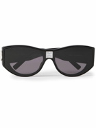Givenchy - Round-Frame Acetate and Silver-Tone Sunglasses