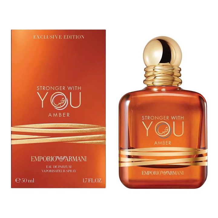 Photo: Emporio Armani Unisex Stronger With You Amber EDP Spray 1.7 oz Fragrances 3614273762137