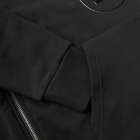 Balmain Side Zip Logo Hoody