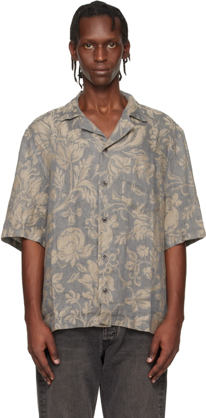 Photo: HOPE Gray Short-Sleeve Shirt