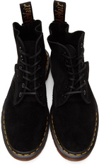 Dr. Martens Black Suede C.F. Stead 'Made in England' 101 Boots