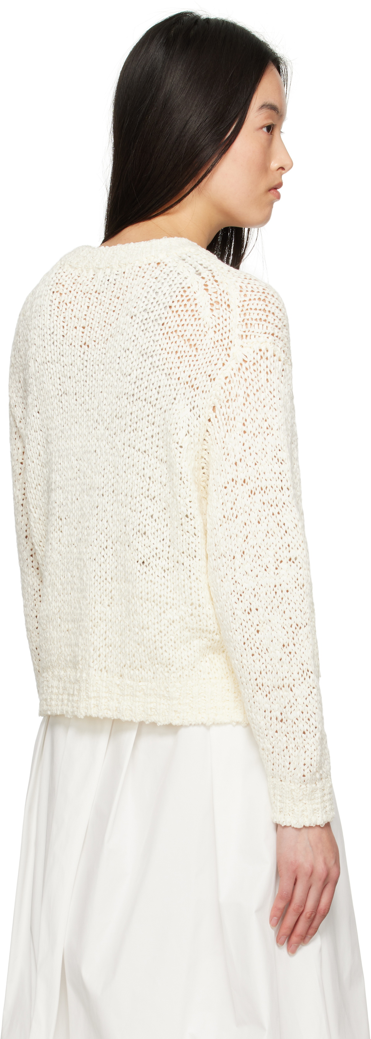 Staud Off-White Cala Sweater