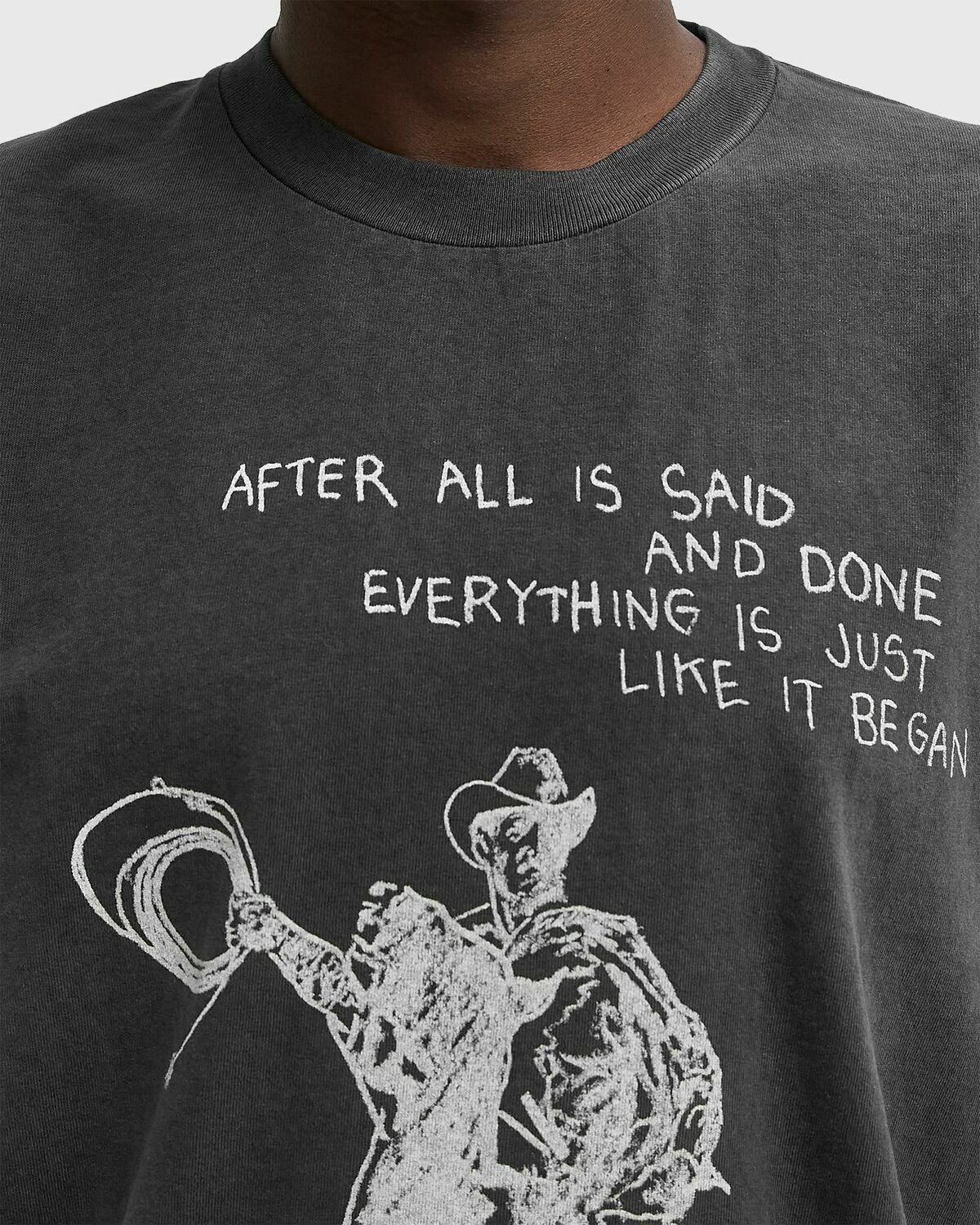 One of these Days AFTER ALL IS SAID TSHIRT Black Mens Shortsleefe