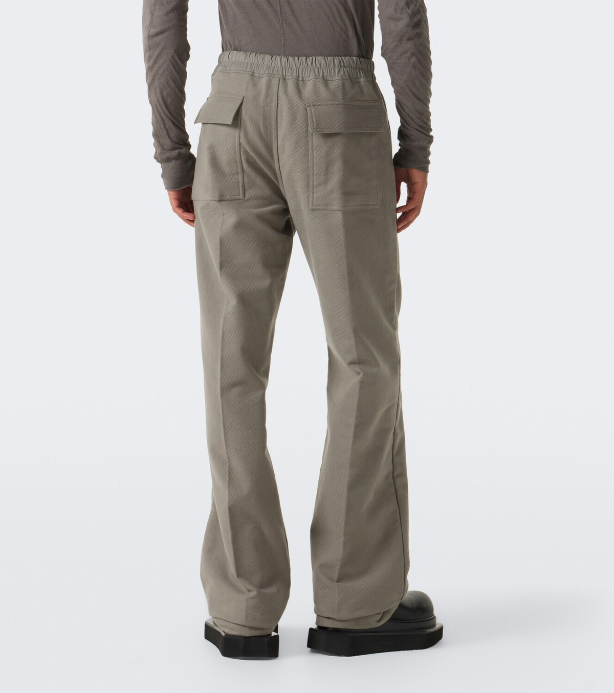 Rick Owens Dietrich cotton straight-leg pants