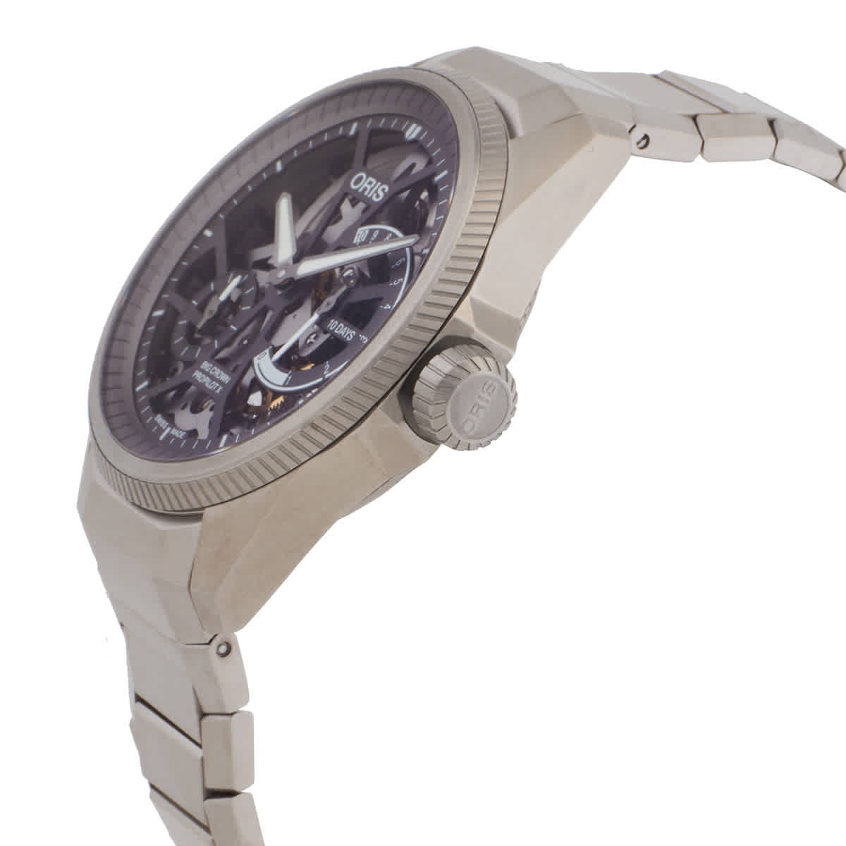 Oris Big Crown ProPilot Hand Wind Skeleton Dial Mens Watch 01 115 7759 7153-Set7 22 01TLC