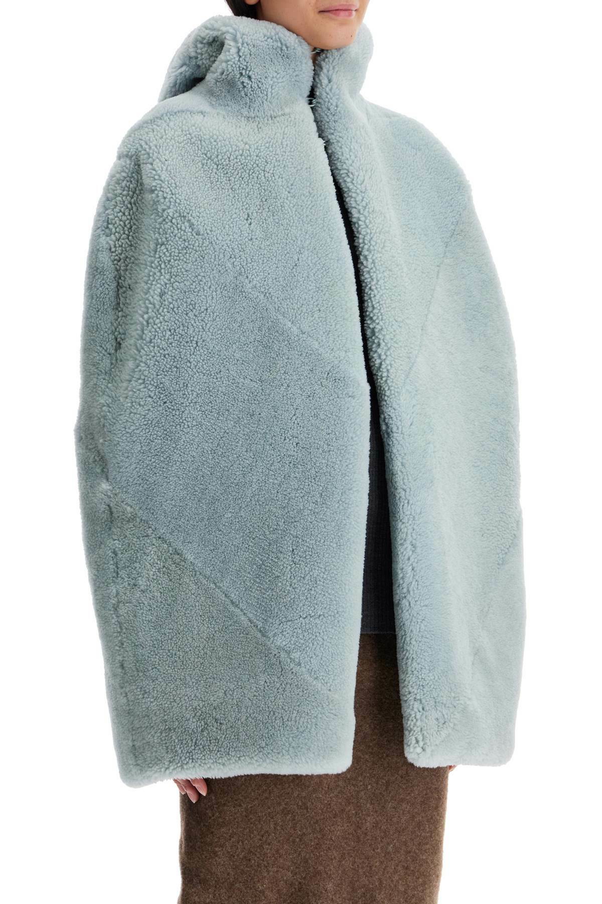 ポンチョ・ケープ RICK OWENS SHORT MASTO SHEARLING CAPE Rick Owens Shearling Cape - Short Masto – LOZURI®