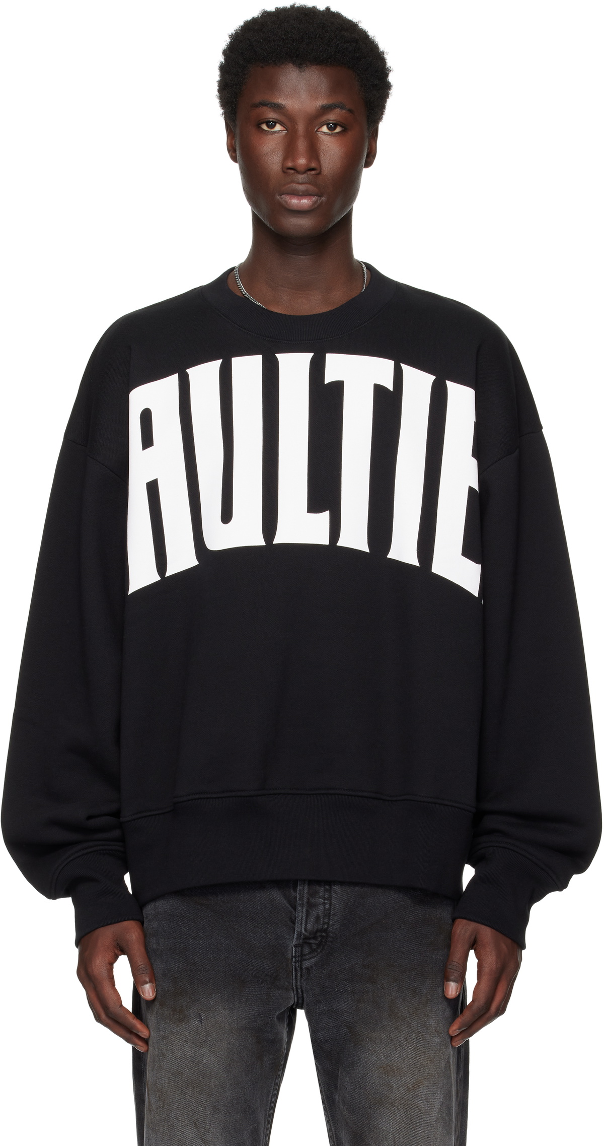 Jean Paul Gaultier Black 'The Gaultier' Sweatshirt Jean Paul