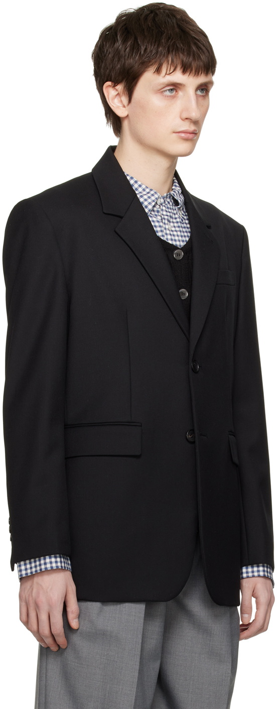 Dunst Black Two-Button Blazer