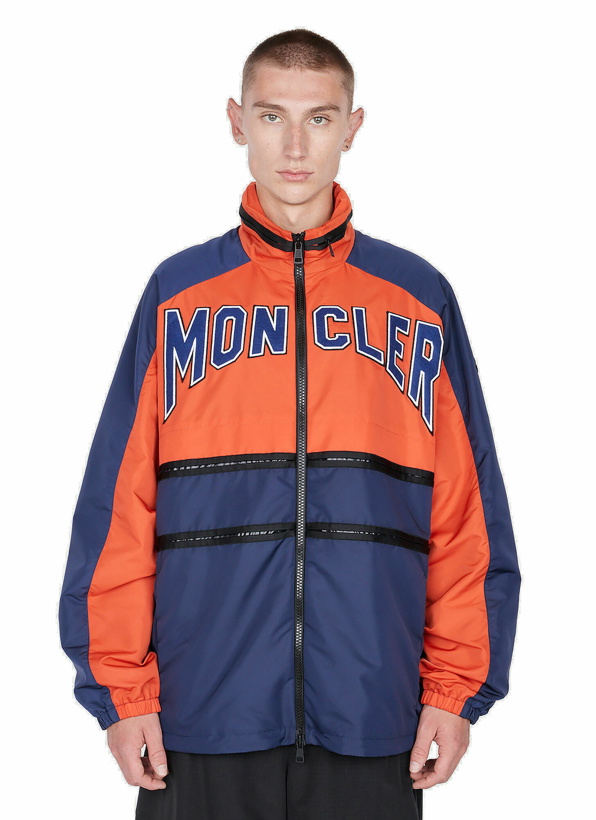 Photo: Moncler - Colour Block Track Jacket in Orange