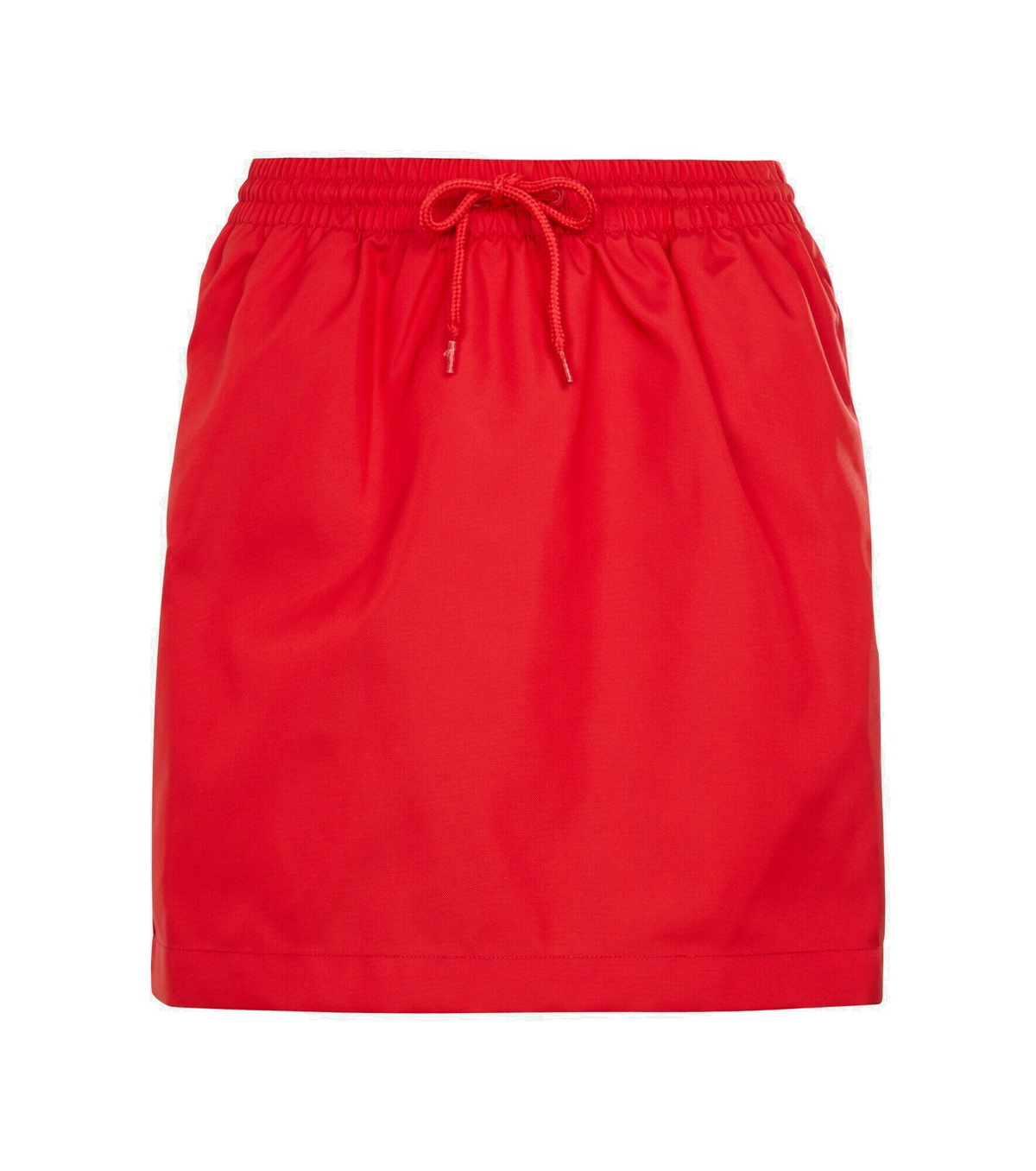 Wardrobe.NYC Highrise drawstring miniskirt WARDROBE.NYC