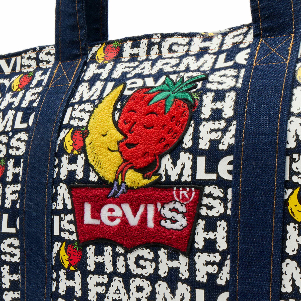 Levi's Men's x Sky High Farm Universe Garden Tote Bag in All Over Print 