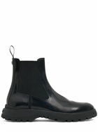 VERSACE - Leather Chelsea Boots