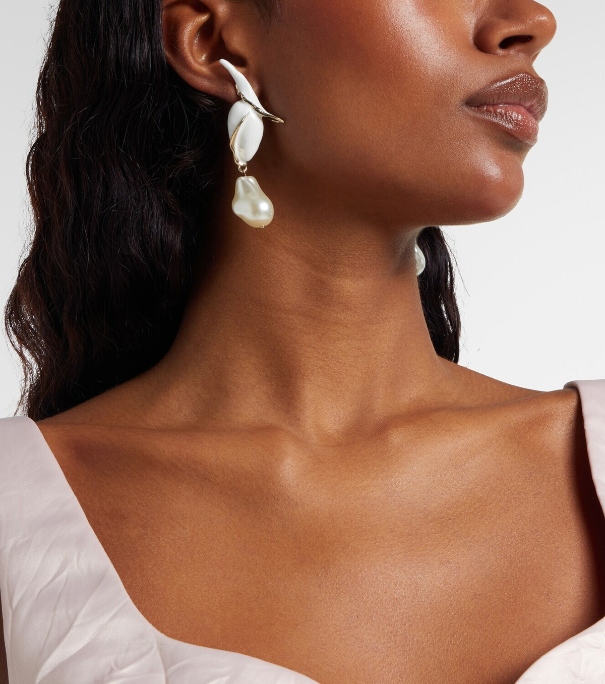 Erdem Pearl drop earrings