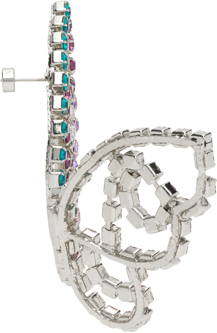 AREA Multicolor Medium Butterfly Earrings