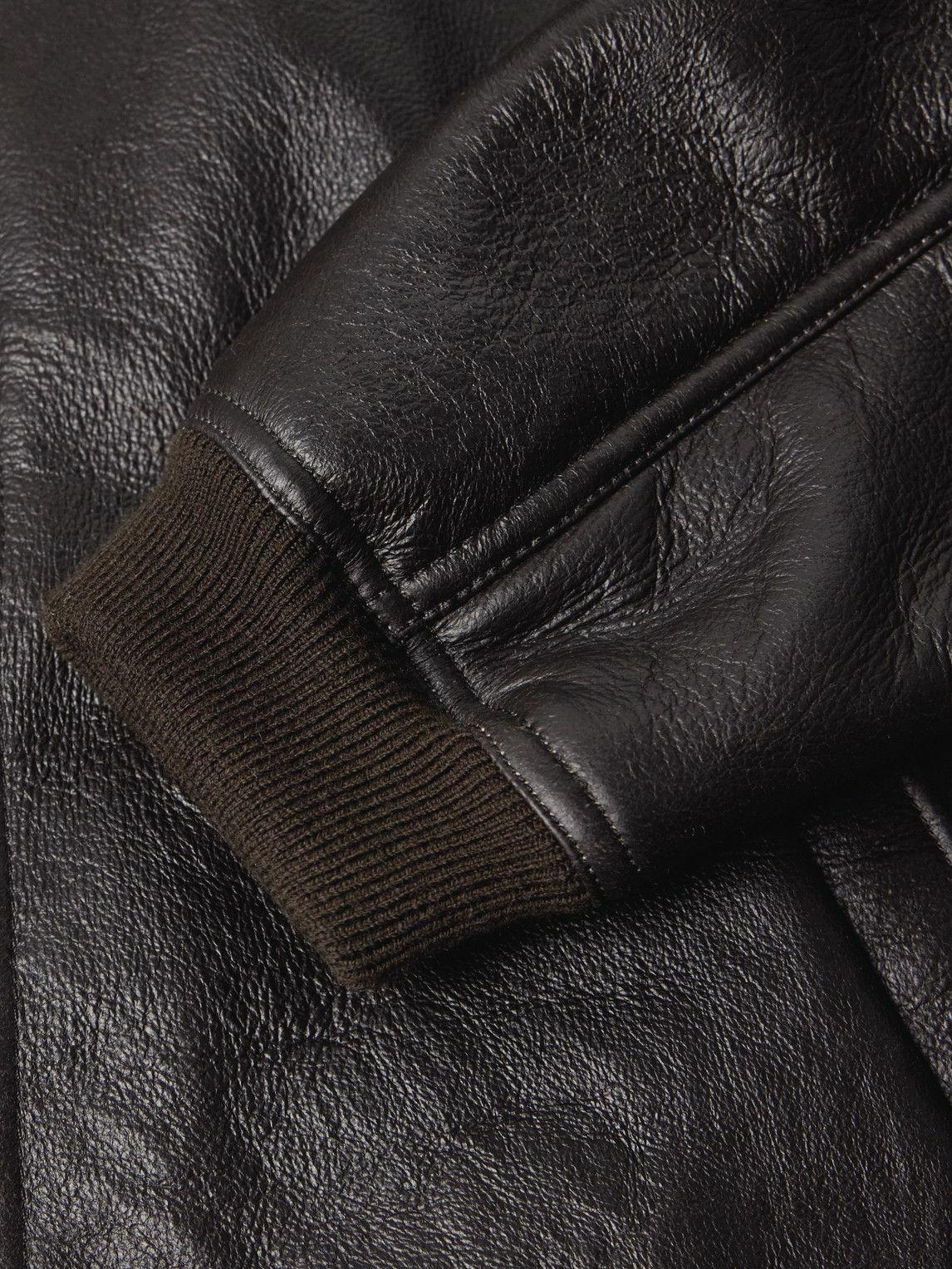 FRAME - Shearling Jacket - Brown