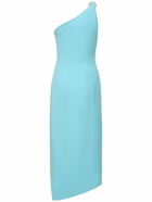 DAVID KOMA - One-shoulder Cady Midi Dress W/crystal
