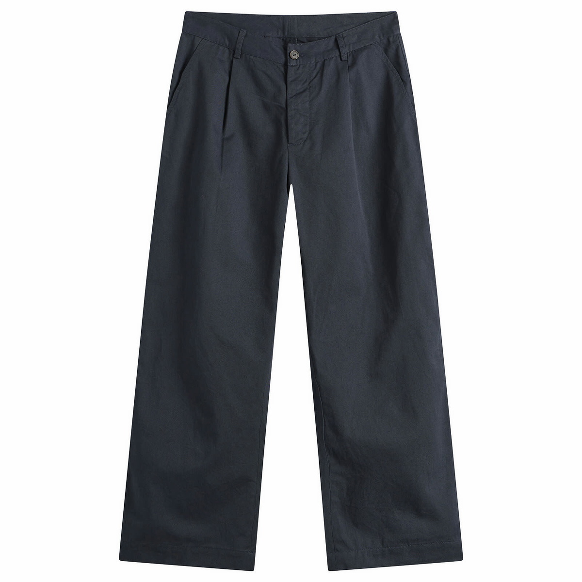 Universal Works Men's Twill Duke Pant in Navy