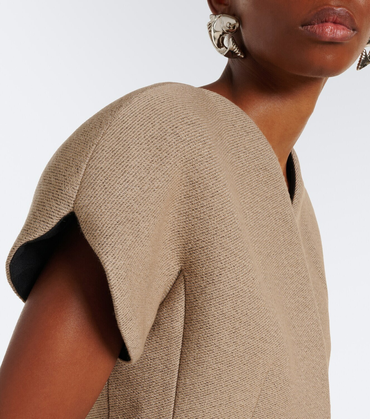 Jacquemus Ovalo wool and cotton jacket