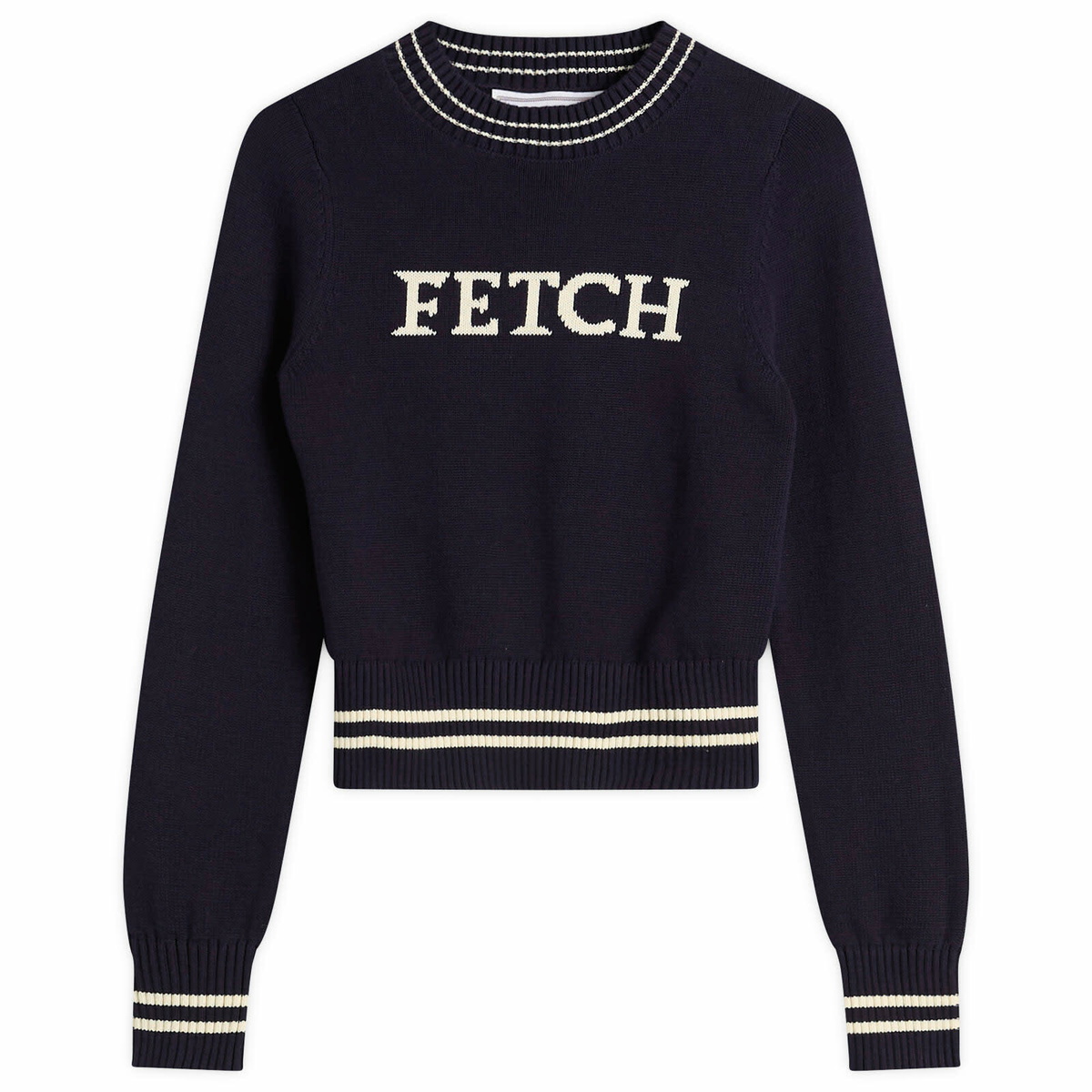 House Of Sunny Women's Fetch Jumper in Navy