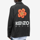 Kenzo Paris Men's Kenzo Boke Flower Coach Jacket in Black