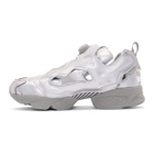Vetements Grey Reebok Edition Reflective Instapump Fury Sneakers