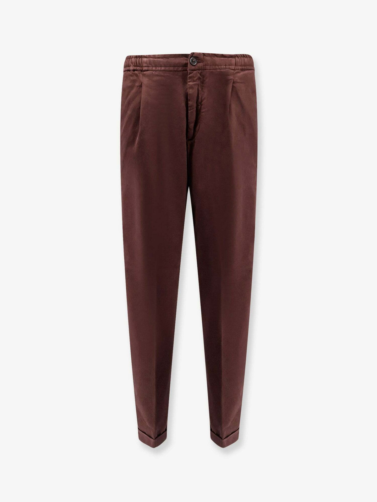 Nugnes 1920 Brown Trouser Mens Pant