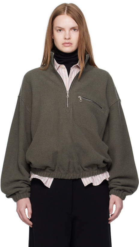 Photo: Rier Green Fleece Sweater