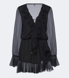 Bananhot Bellen ruffled minidress