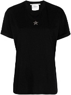 STELLA MCCARTNEY - Embroidered Mini Star Cotton T-shirt