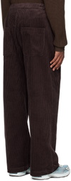 WYNN HAMLYN Brown Relaxed Trousers