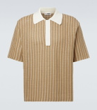 Jil Sander Knitted cotton polo shirt