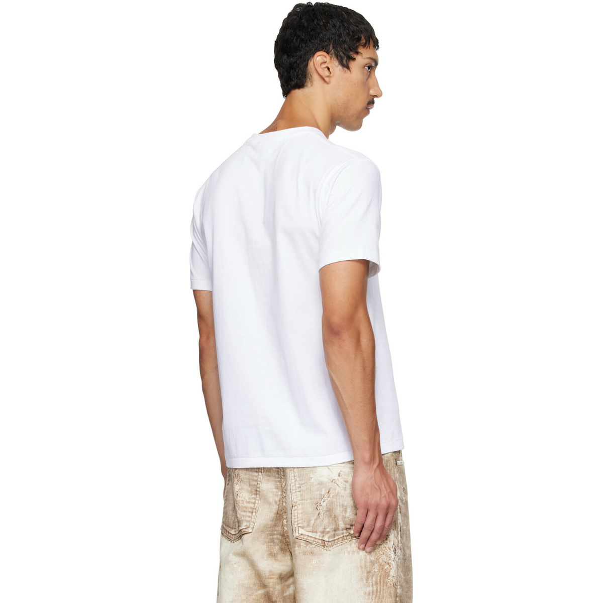 BAPE White College T-shirt